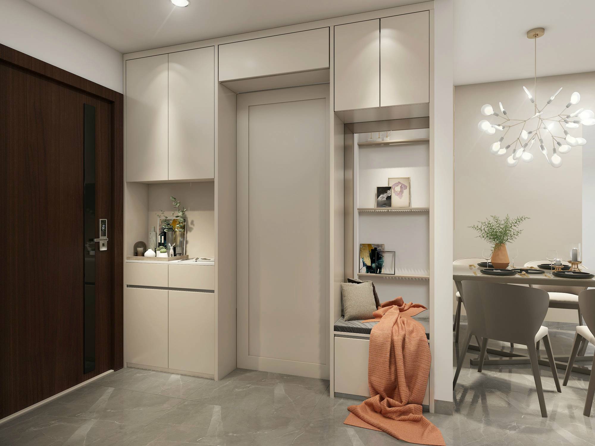 小戶型裝修設(shè)計(jì)如何提升高級感？進(jìn)門玄關(guān)1平米是關(guān)鍵！