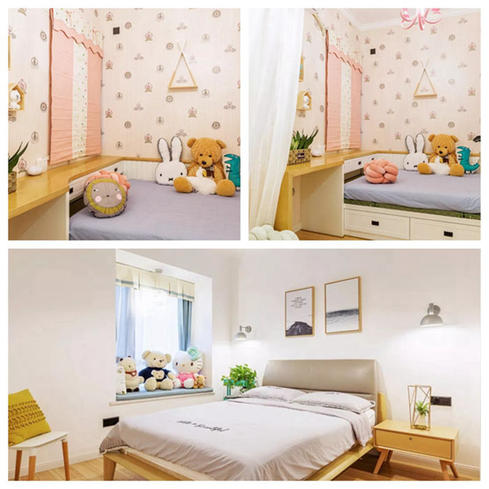 舒適自然光的90平米北歐風(fēng)，經(jīng)典裝修案例顏值擔(dān)當(dāng)收納滿分！