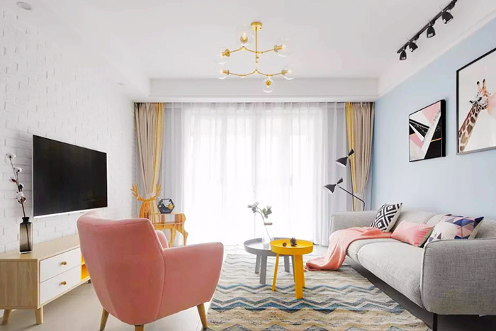北歐浪漫馬卡龍色系裝修設(shè)計(jì)，粉色少女的夢(mèng)想家！