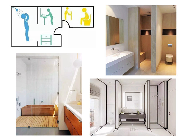 小戶型衛(wèi)生間沒(méi)做干濕分離，用著想哭？這樣裝修設(shè)計(jì)實(shí)用又好看！