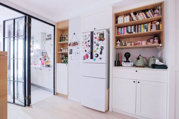 不到50平米的小戶型裝修設計，北歐打造少女心爆棚的家！