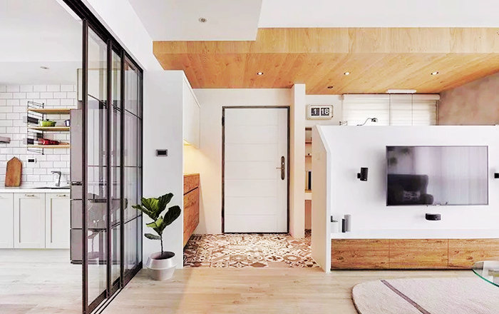 25款高顏值推拉門設(shè)計，節(jié)省空間又時尚美觀！