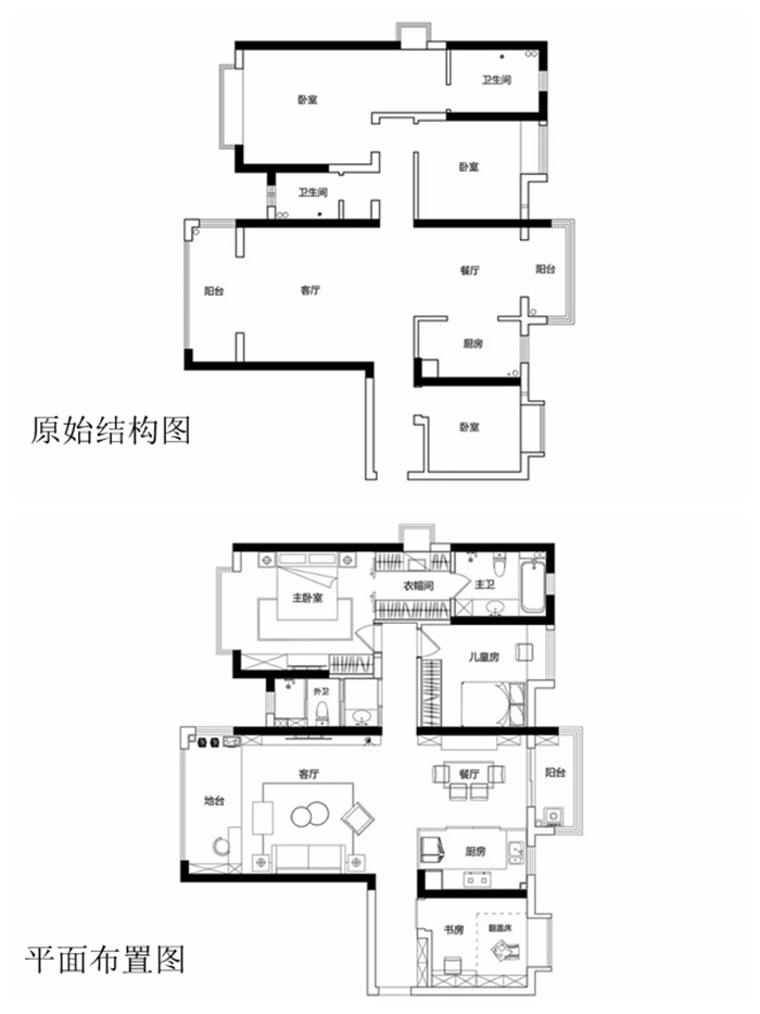 新房裝修1平米都不浪費，88平米北歐小戶型打造舒適的家！