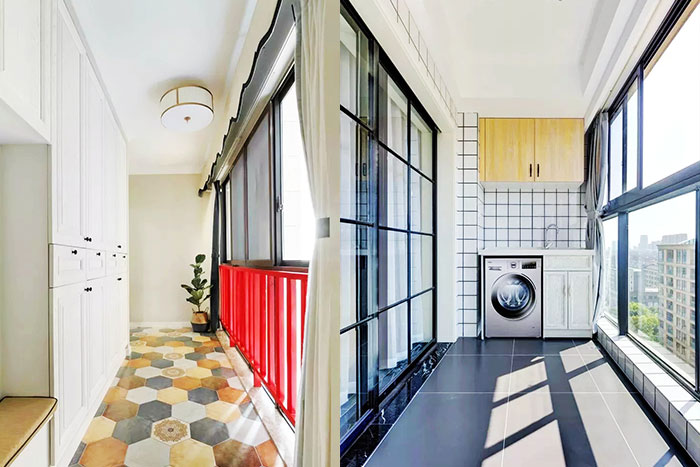 新房陽臺一定要認(rèn)真裝修，這樣裝好看實用比實際大20平米！