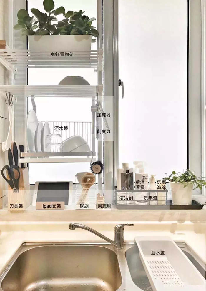 收納有序的合理廚房設(shè)計(jì)，輕松解決垃圾分類(lèi)煩惱！
