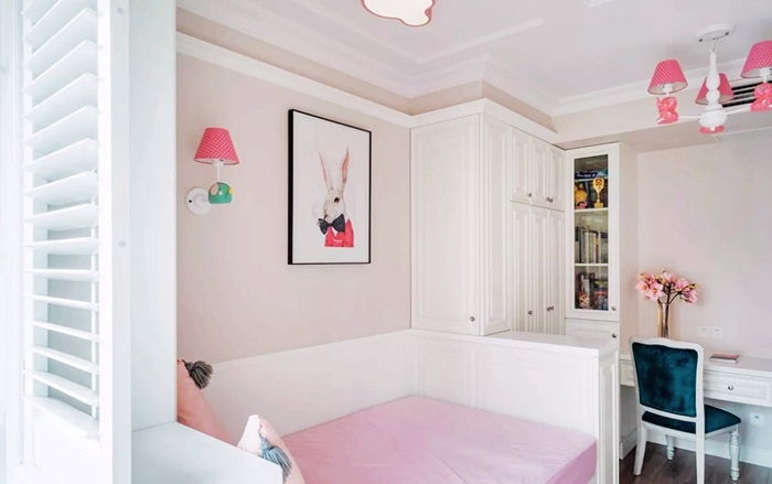 美式風(fēng)格新房裝修設(shè)計(jì)案例，孔雀藍(lán)打造幸福的家！