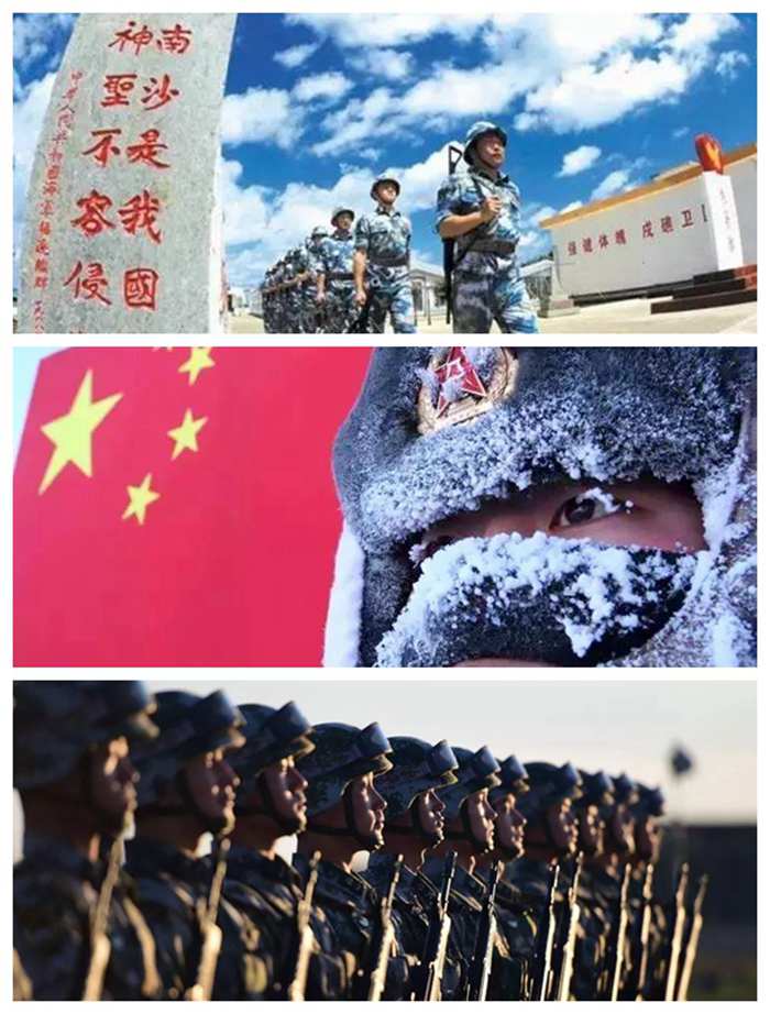 八一建軍節(jié)，紅土地裝飾致敬中國軍人，獻(xiàn)給最可愛的人!