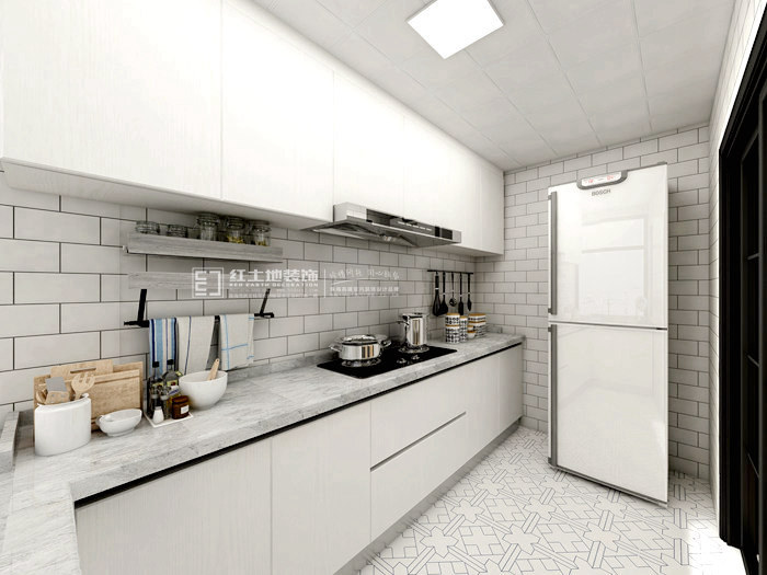 廚房裝修攻略，紅土地裝飾設(shè)計(jì)幫你打造現(xiàn)代理想廚房！