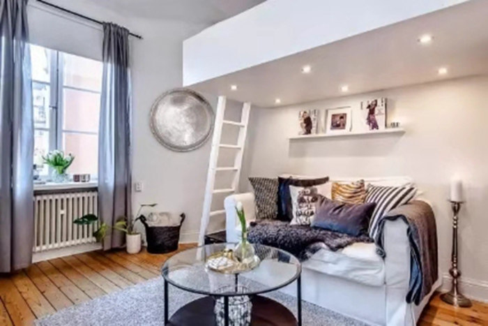 珠海室內(nèi)裝修：16種高架床設(shè)計(jì)，空間再小都不怕！