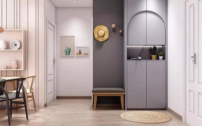 鞋柜這樣設(shè)計好看又實用，用一輩子都沒問題！