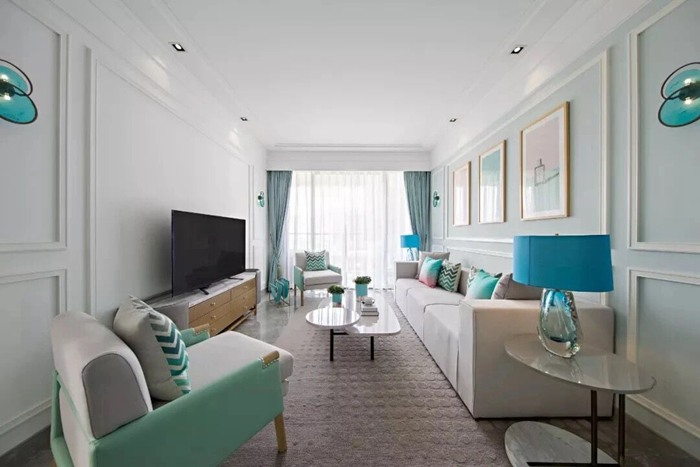 設(shè)計師告訴我，客廳不吊頂，也能裝出豪宅效果！