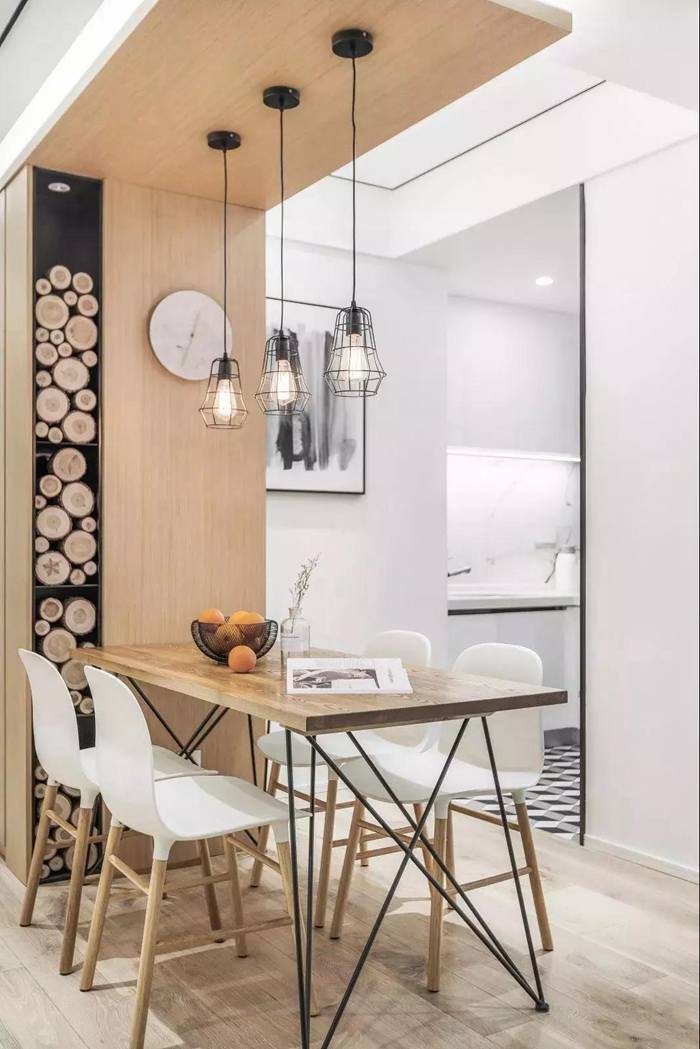 原木和留白這對靈魂cp，絕對是家裝提升格調(diào)的最佳選擇