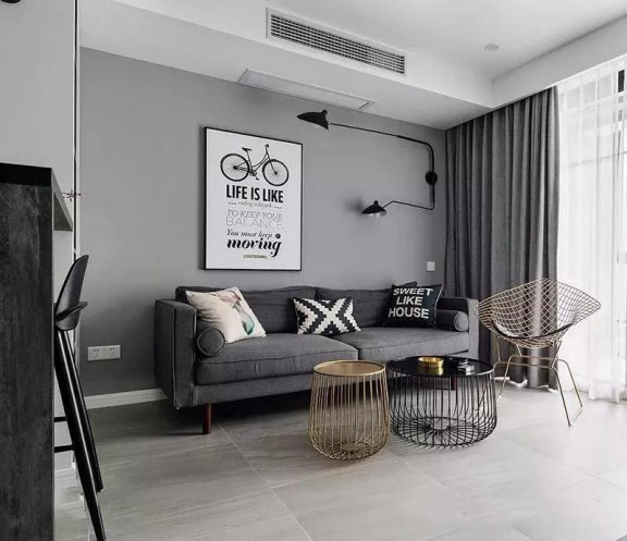 這樣的高級灰，可以讓你的新家顏值爆表