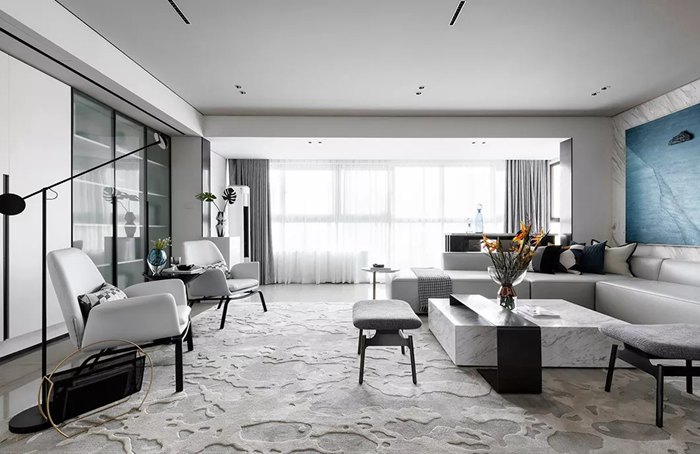 靜謐藍(lán)+高級(jí)灰，優(yōu)雅的絕配