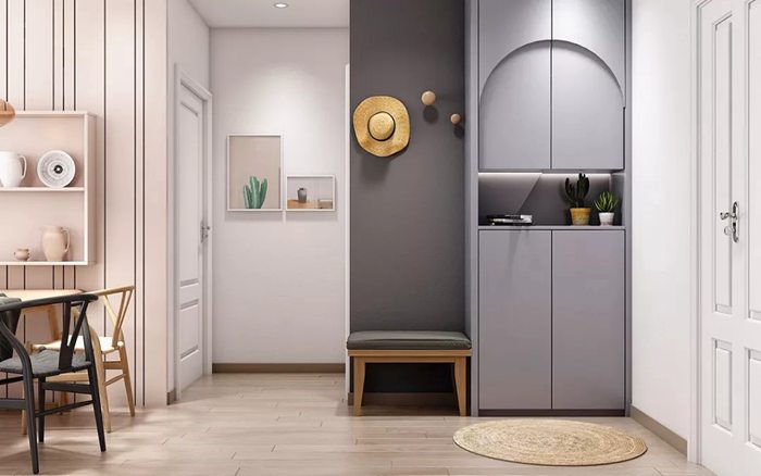 別傻傻買鞋柜了，門廳流行這樣設(shè)計(jì)！