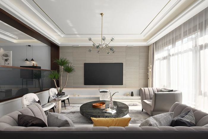 珠海都市素雅裝修案例，干凈純粹的夢中居所！