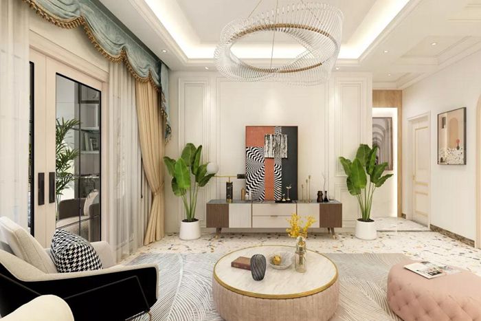 簡美輕奢的珠海裝修案例，自由隨性。