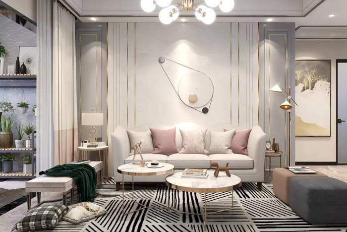 淺色簡約的珠海裝修設計，倍感溫和。