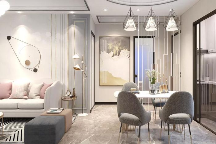 淺色簡約的珠海裝修設計，倍感溫和。