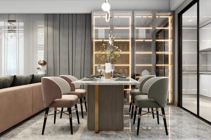 現(xiàn)代簡約的珠海裝修營造獨具設(shè)計感的空間