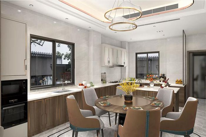 珠海裝修呈現(xiàn)新中式風(fēng)格，充滿了現(xiàn)代化的藝術(shù)氣息