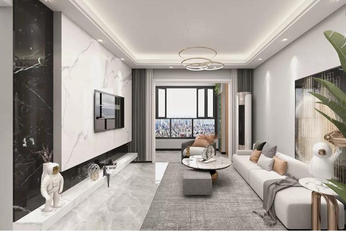 簡(jiǎn)約卻不失質(zhì)感的珠?，F(xiàn)代簡(jiǎn)約裝修設(shè)計(jì)