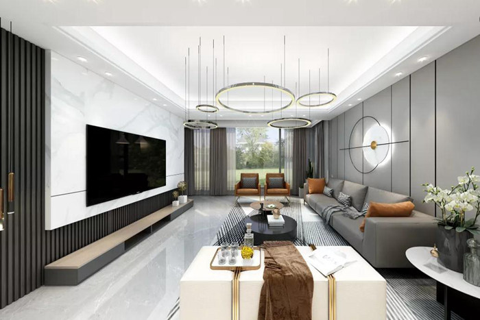 珠?，F(xiàn)代風(fēng)格裝修設(shè)計(jì)，呈現(xiàn)出來(lái)事物的本質(zhì)，化繁為簡(jiǎn)