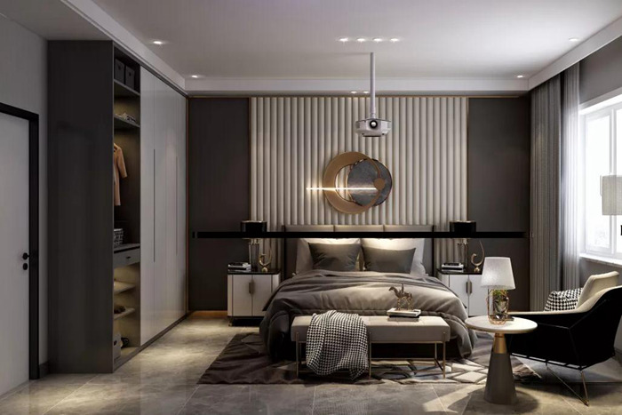 珠?，F(xiàn)代風格裝修營造別致的空間氛圍感