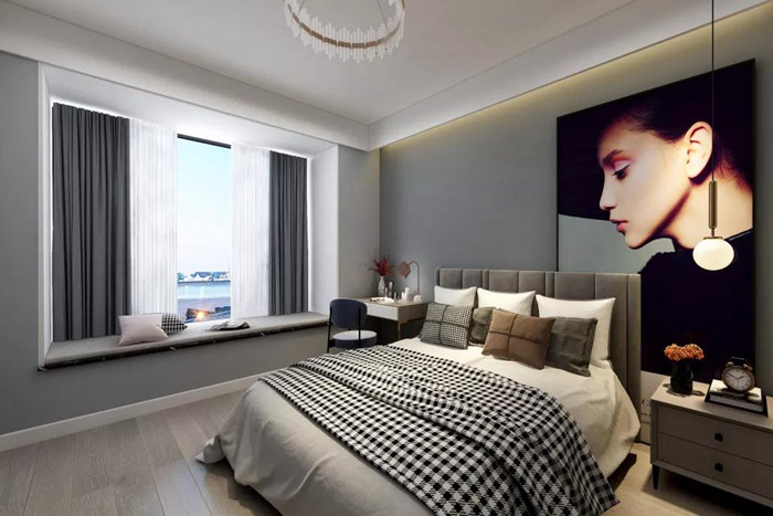 珠海舊房翻新裝修案例營(yíng)造了一種雅致、斯文的設(shè)計(jì)態(tài)度