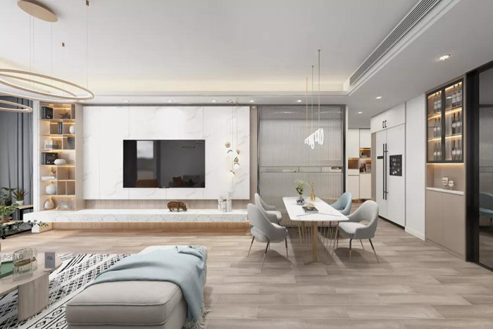 珠?，F(xiàn)代簡約營造人與空間合一的風(fēng)格設(shè)計(jì)