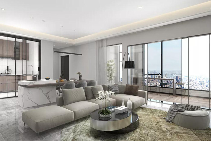 珠?，F(xiàn)代風(fēng)格裝修設(shè)計(jì)讓視覺上得到“大戶型”質(zhì)感