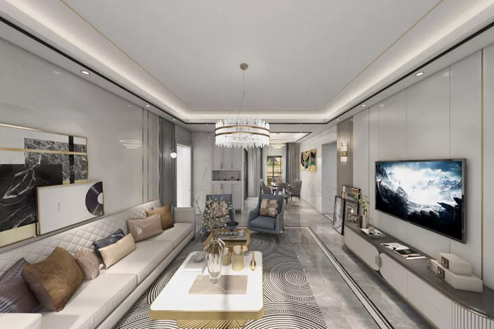 珠海現(xiàn)代的風(fēng)格裝修設(shè)計(jì)帶來溫馨的氛圍和溫度