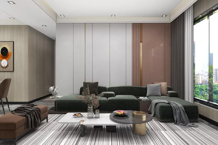 珠海現(xiàn)代風(fēng)格裝修為空間增添極簡(jiǎn)時(shí)尚的格調(diào)氛圍