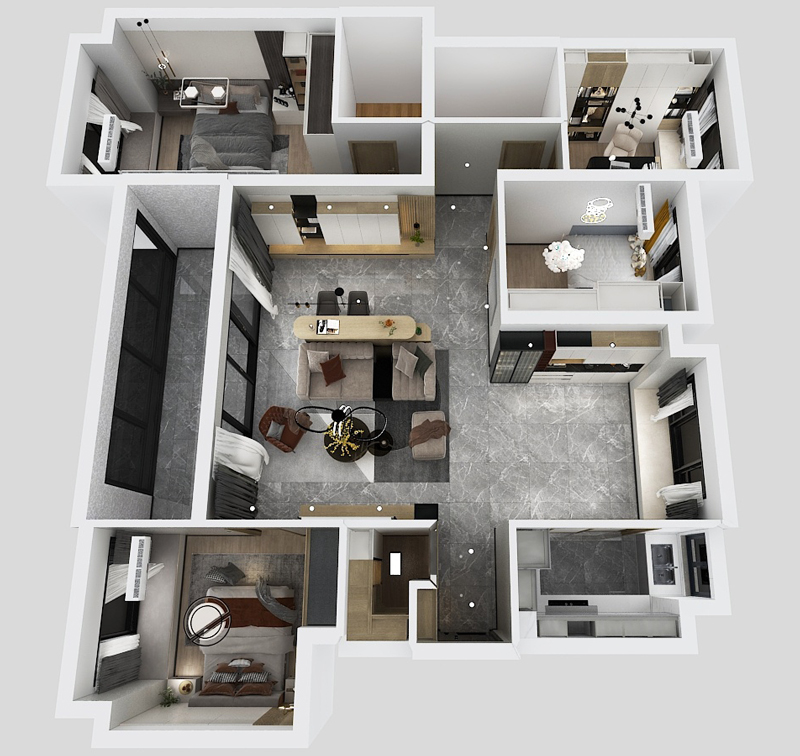 別墅裝修時(shí)，怎樣才能打造純凈和溫暖的空間？